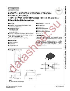 FODM3012R2_NF098 datasheet  